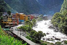 Aguas Calientes - the town before reaching Machu Picchu